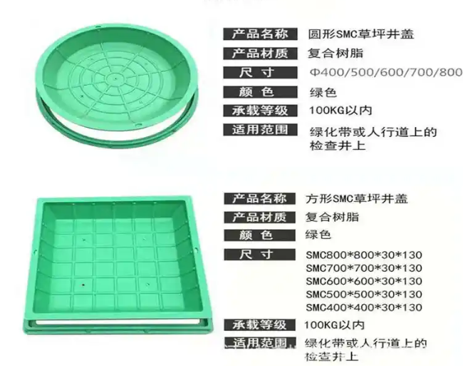 溪湖树脂复合种植井盖展示